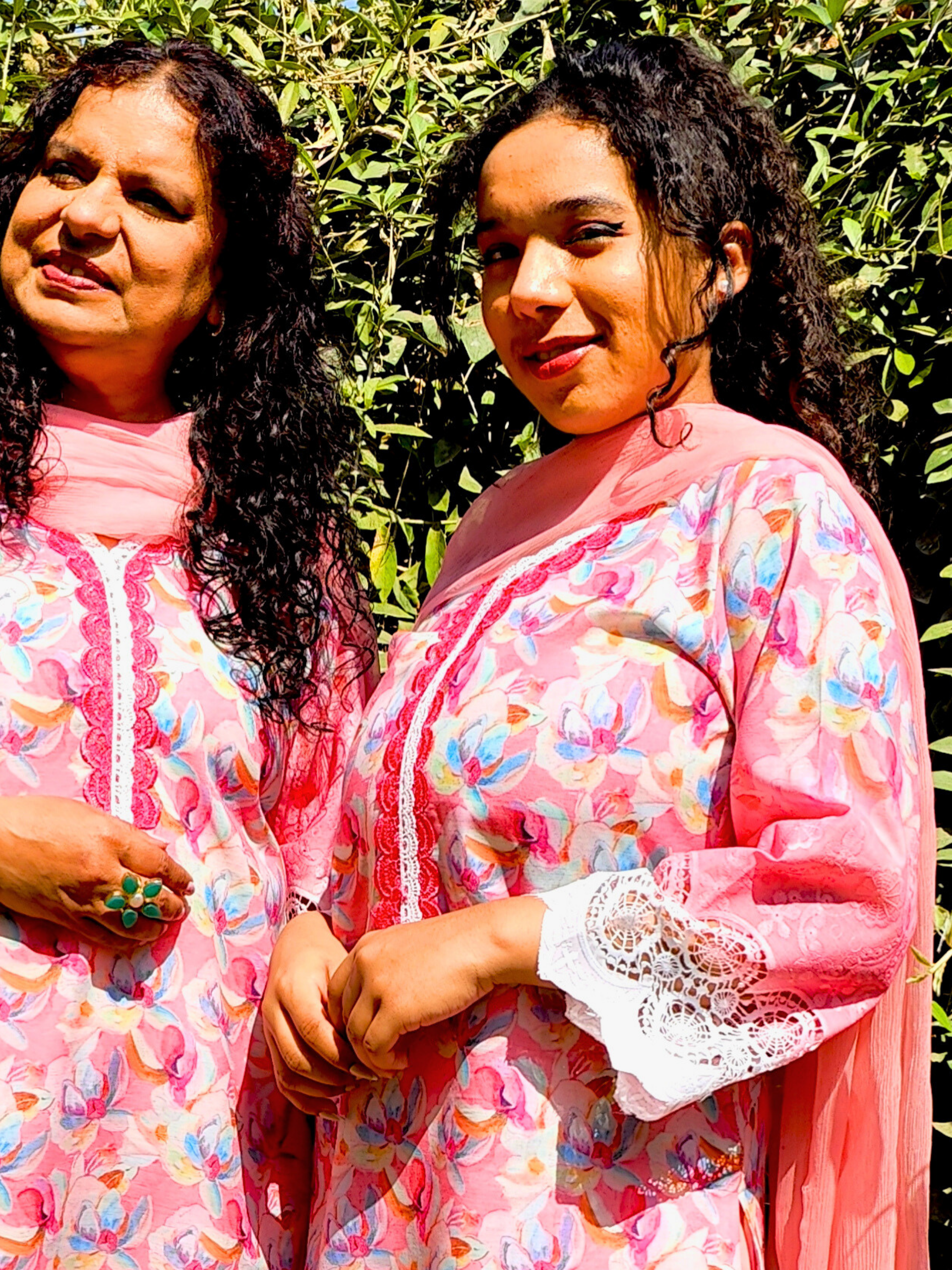 Multi Floral Pakistani Digital Printed Embroidered Cotton Stitched Suit Set